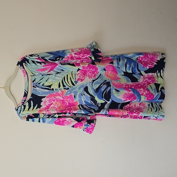 Lilly Pulitzer Tropical Girl's Dress sz 8-10 yrs